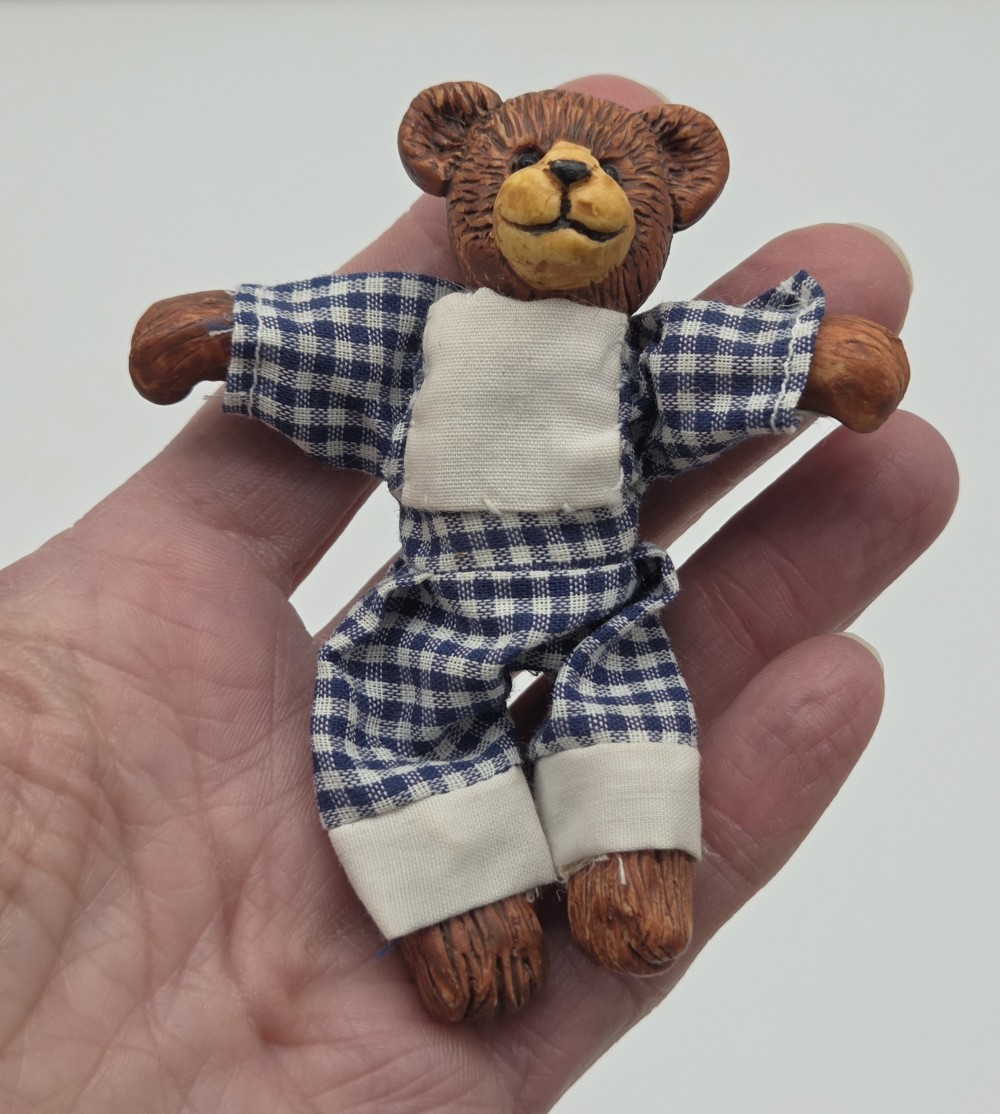 VTG Mini Ganz Cottage Collectibles Tracy Bear