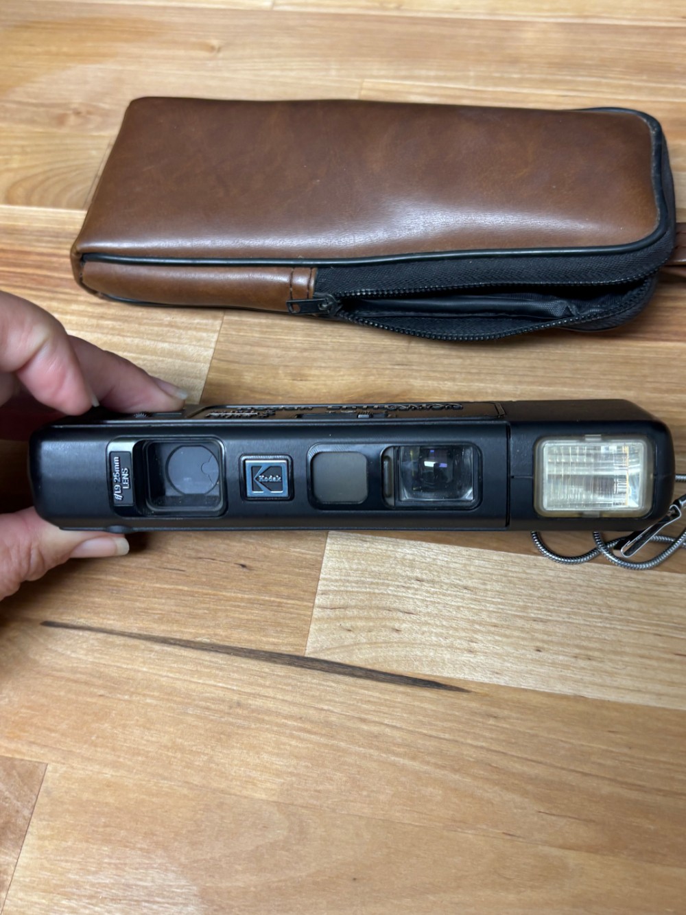 Kodak Ektramax 110 Film Camera with Leather Case