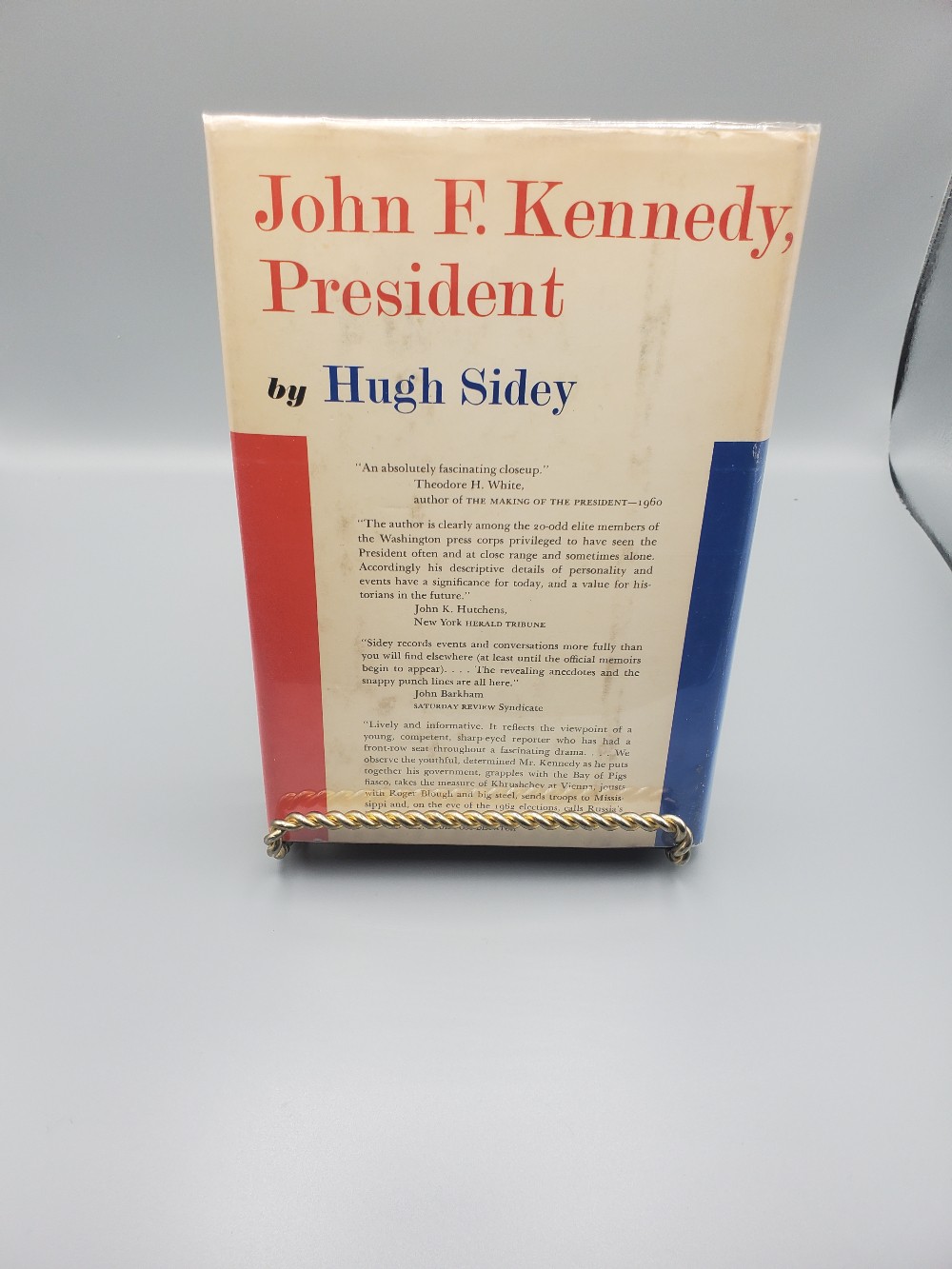 John F. Kennedy President by Hugh Sidey 1963