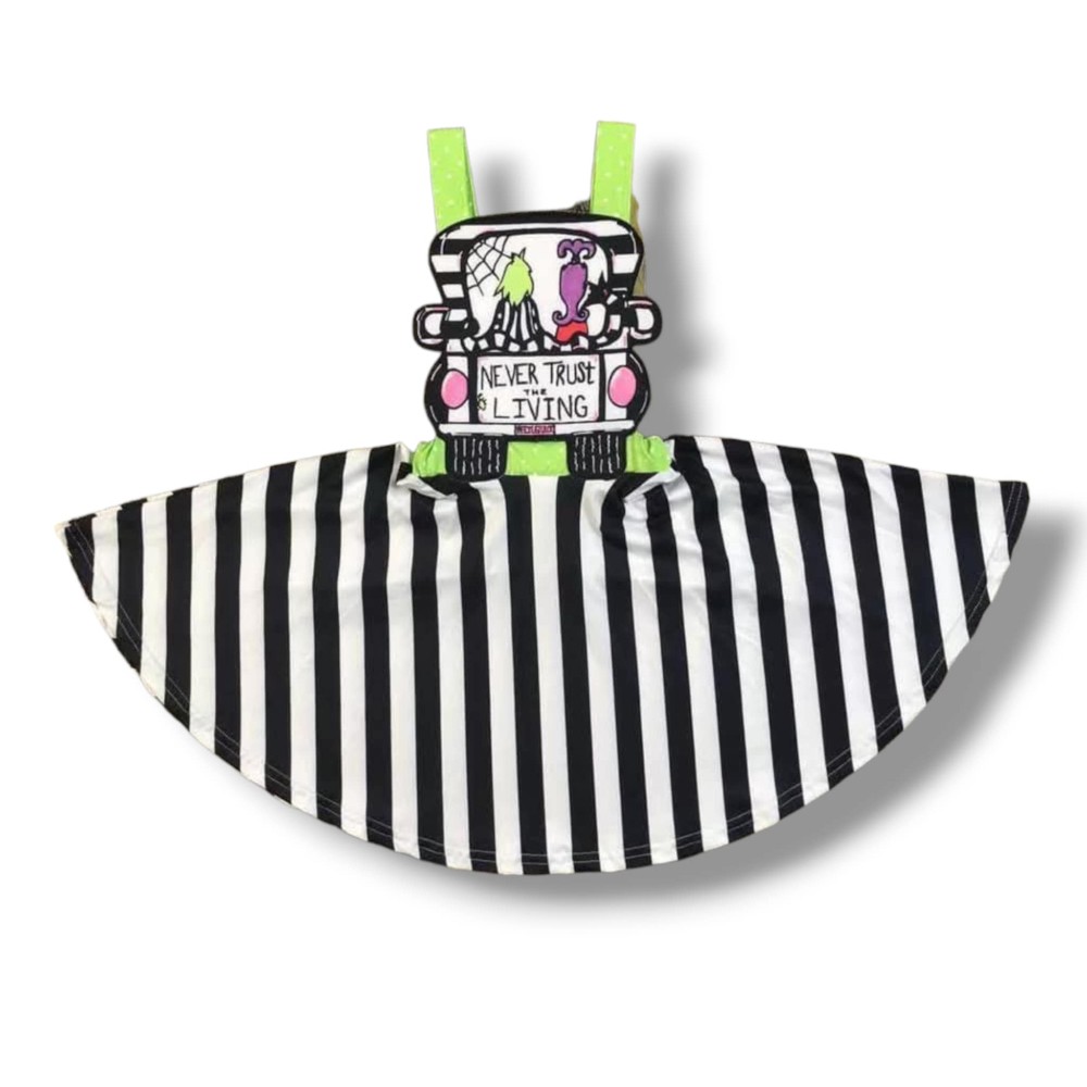 Beetle-Juice Twirl Dress