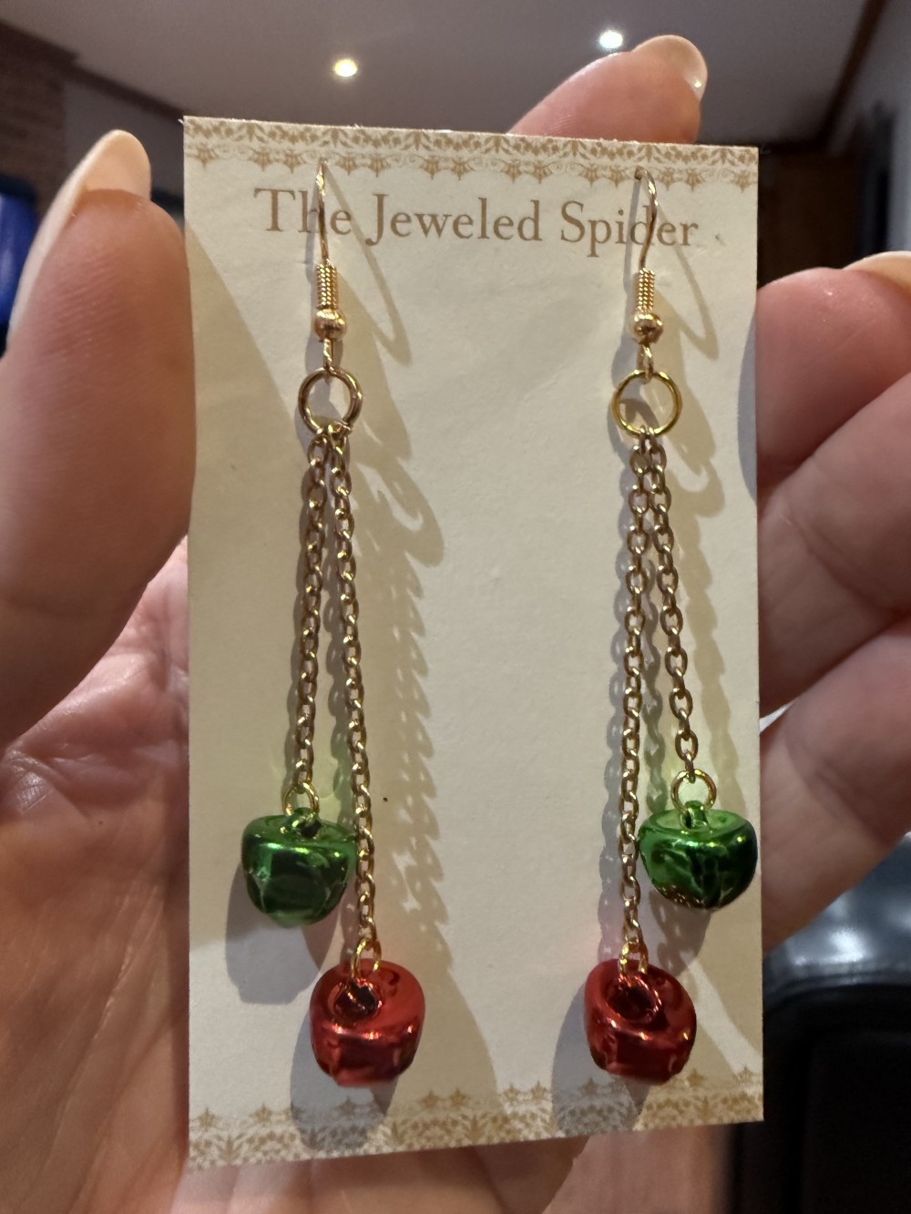 Earrings - Christmas Jingle Bells - Two