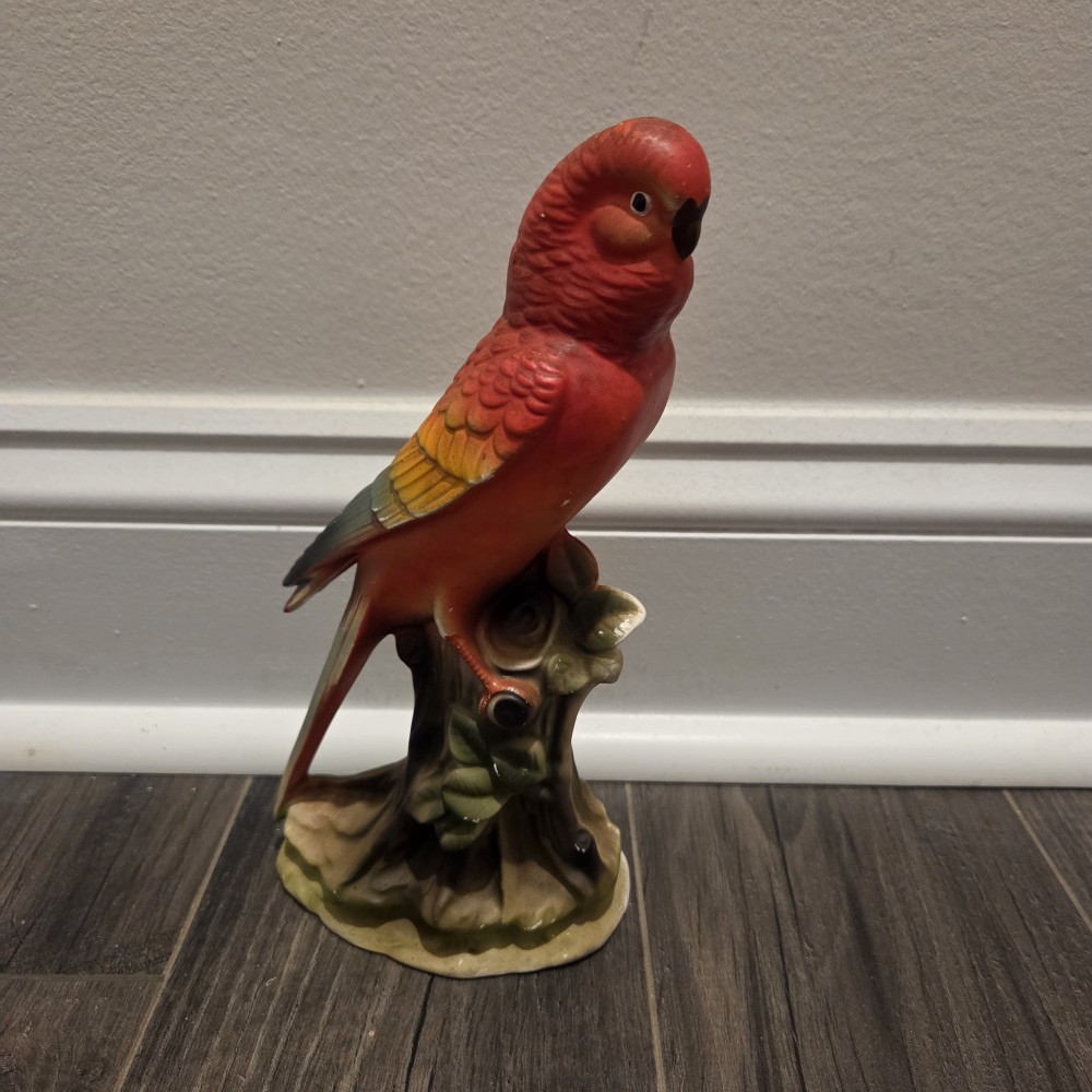 VTG Wales Japan Ceramic Parakeet