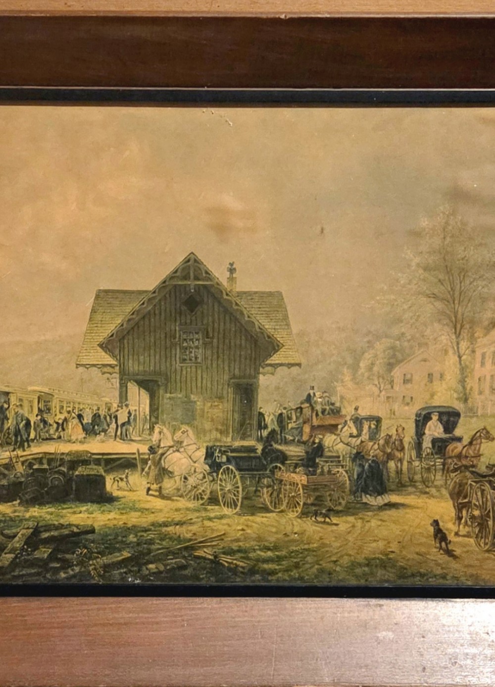 Large VTG The 9:45 Accommodation by Edward Lamson Henry