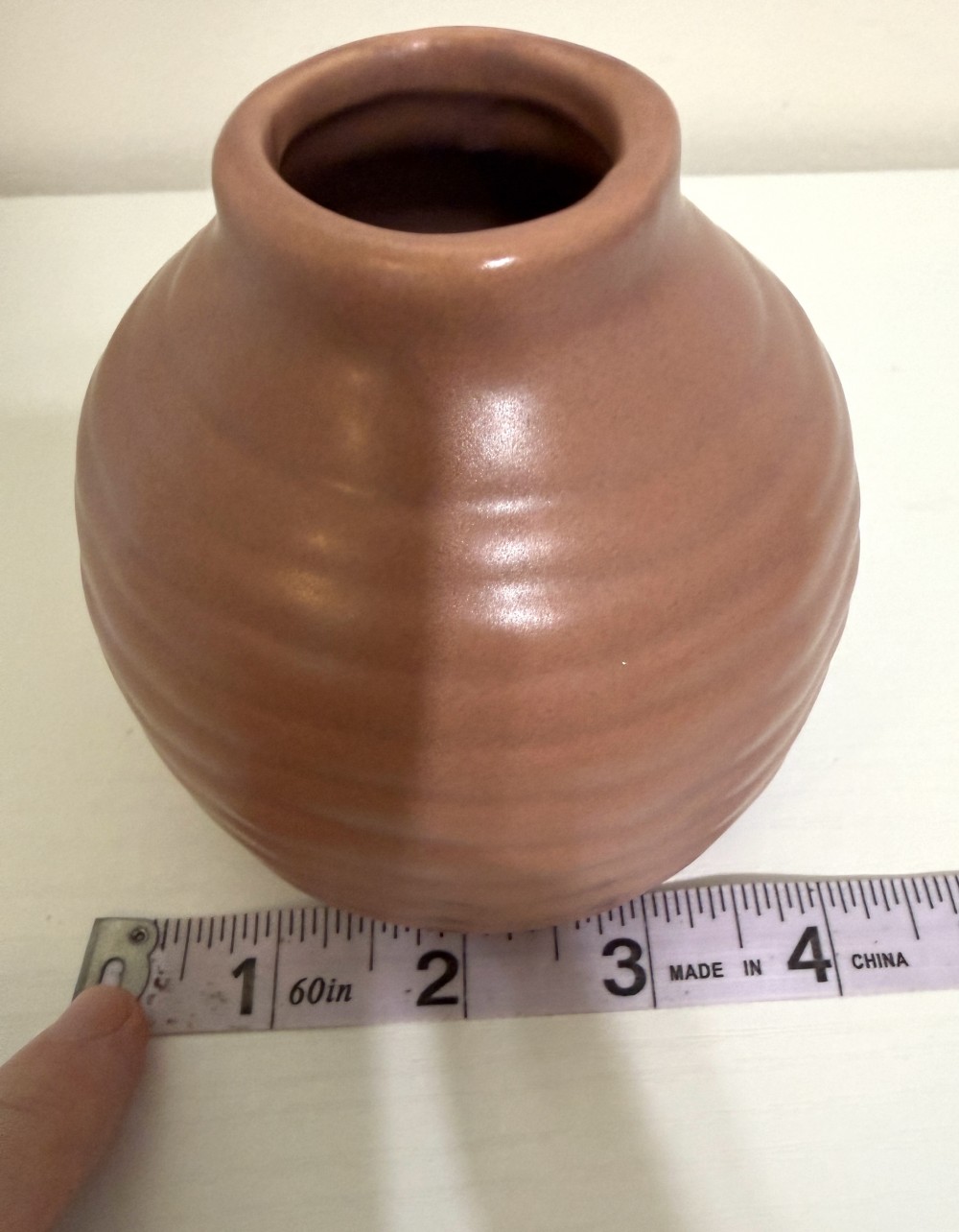 Small pottery Bud Vase