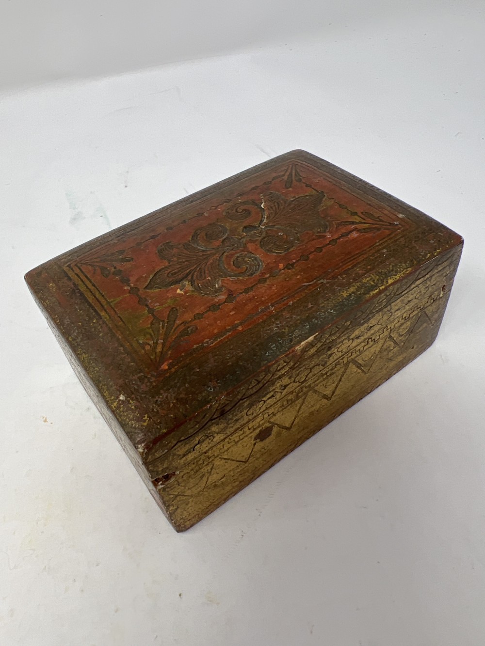 Vtg Italian Florentine Box