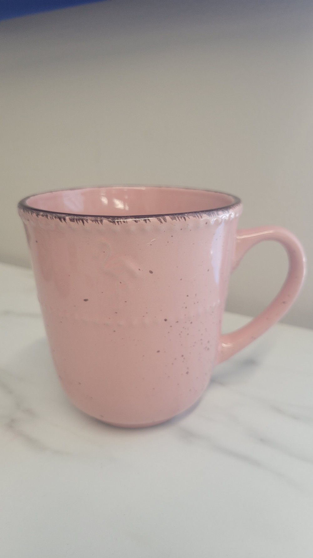 Pink Flamingo Stoneware Mug