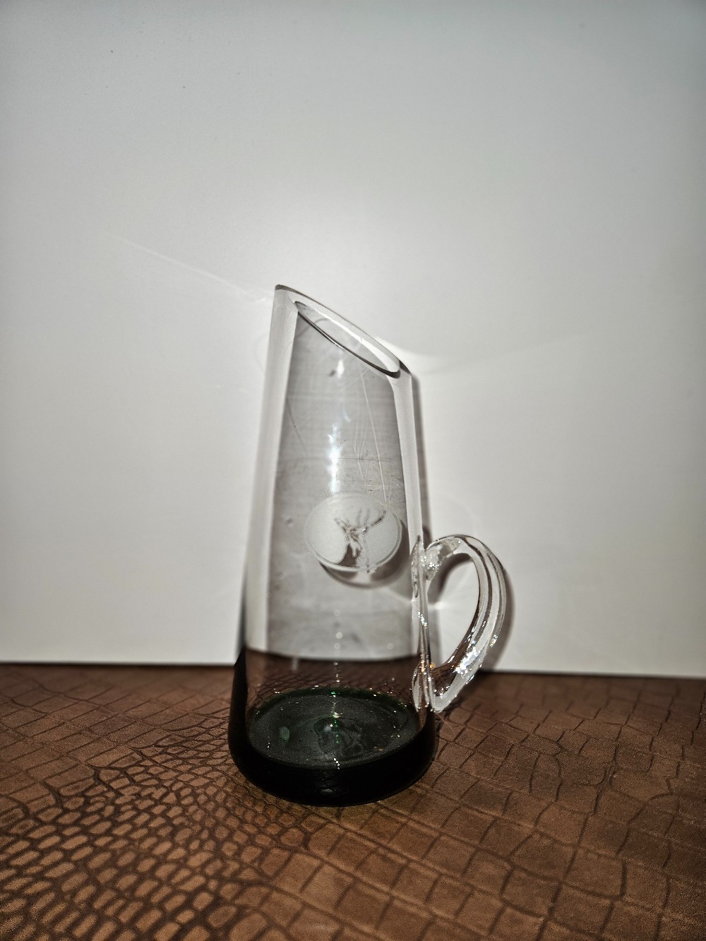Yagermeister Hand Blown Pitcher
