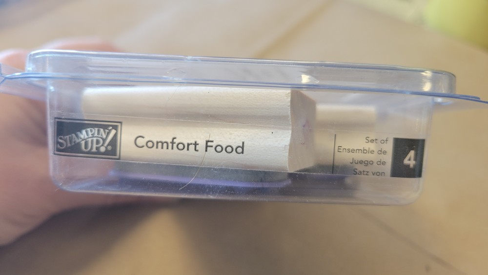 Comfort Food 4 pc Stamp Set