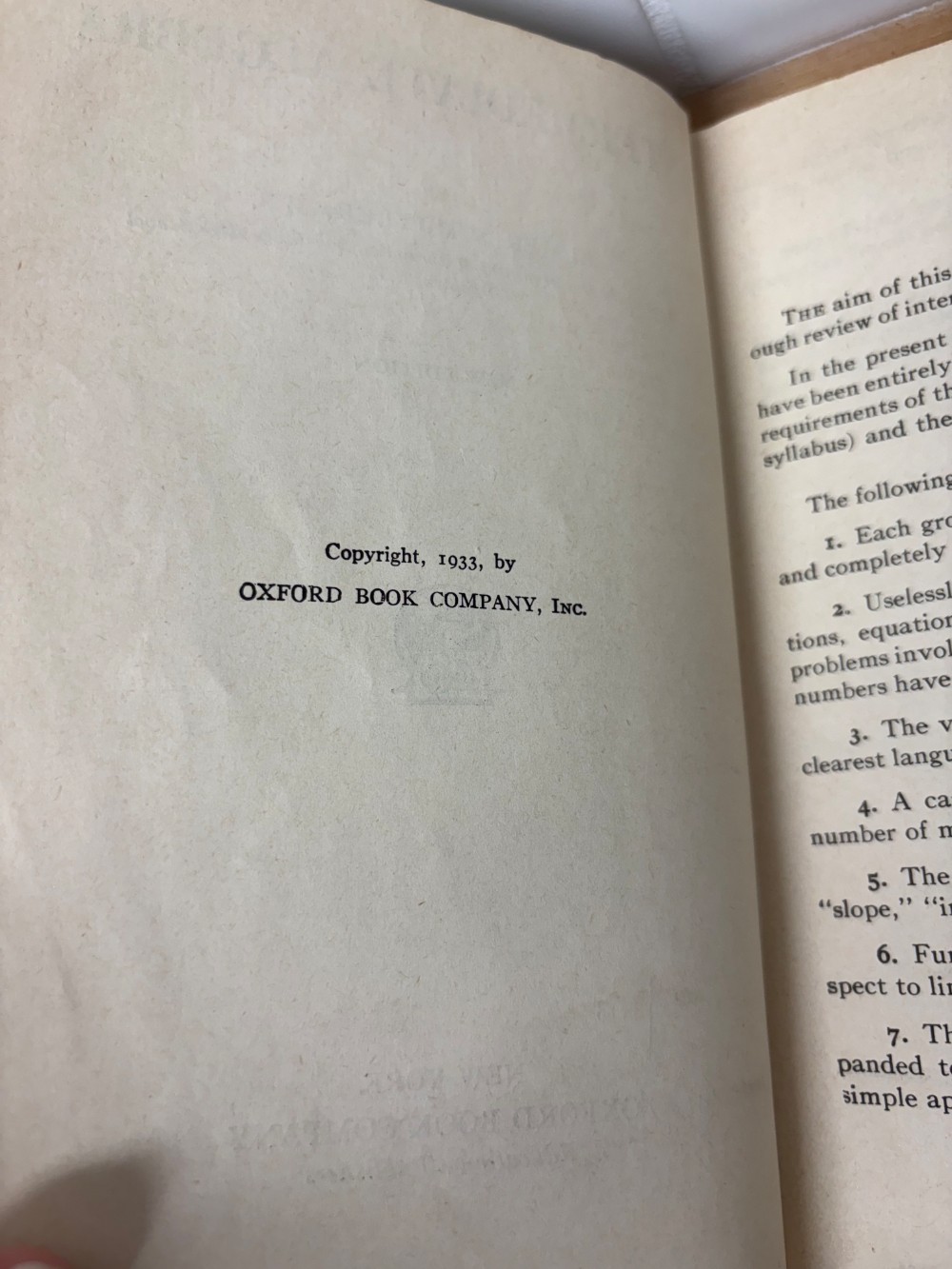 Book Set Antiquarian Oxford Review Series English Grammar Literature Algebra Spanish Paperbacks (1925–1933)