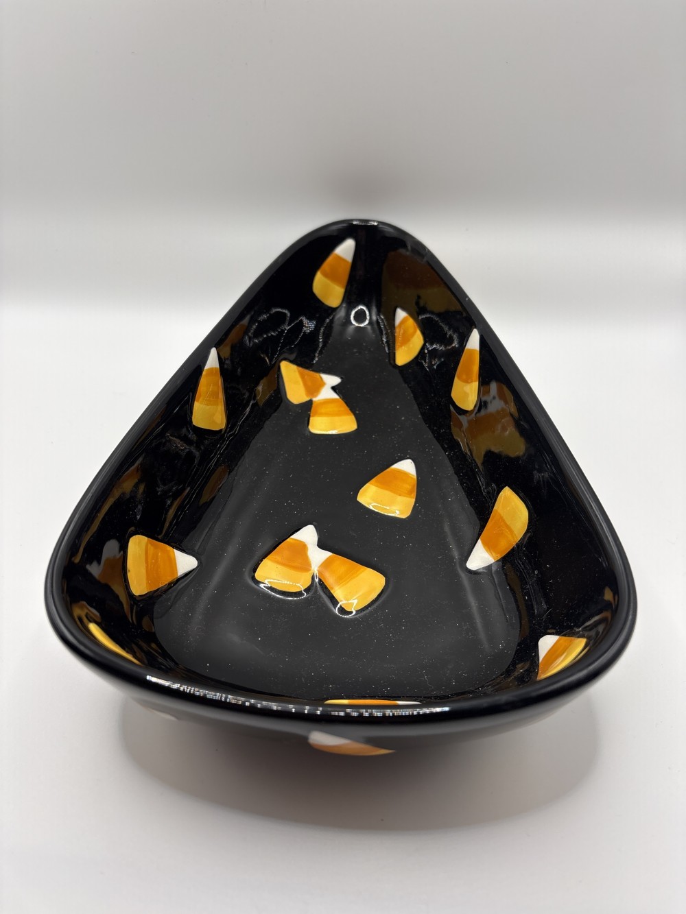 Candy Corn Ceramic Serving Dish ~10