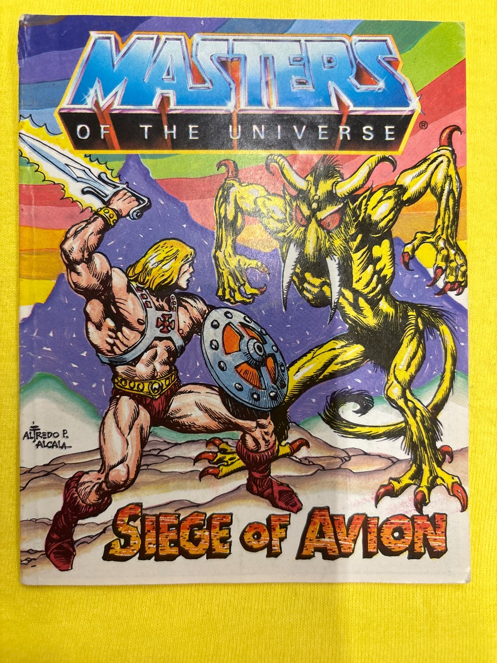 MOTU Masters of the Universe Mini Comic Siege of Avion