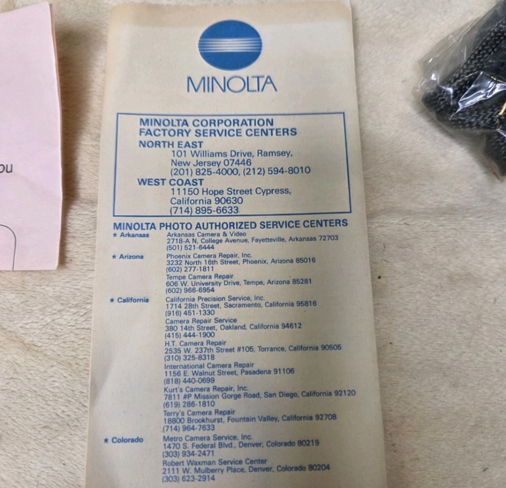 Minolta Freedom Action Zoom AF 35mm Camera, Point & Shoot Not Tested