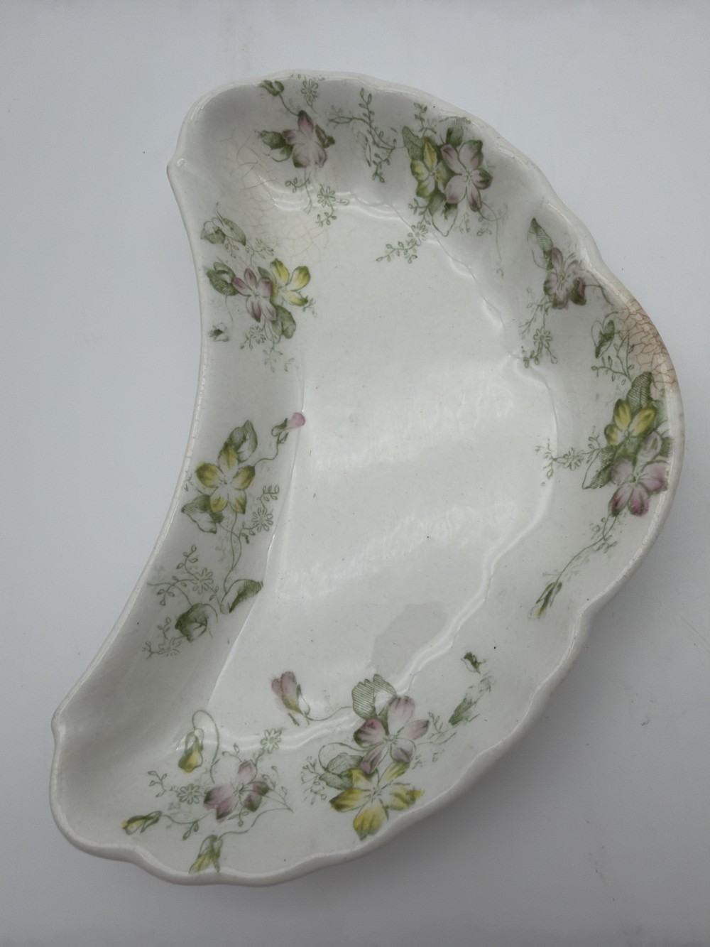 Vtg Warwick Floral Bone Dish #3