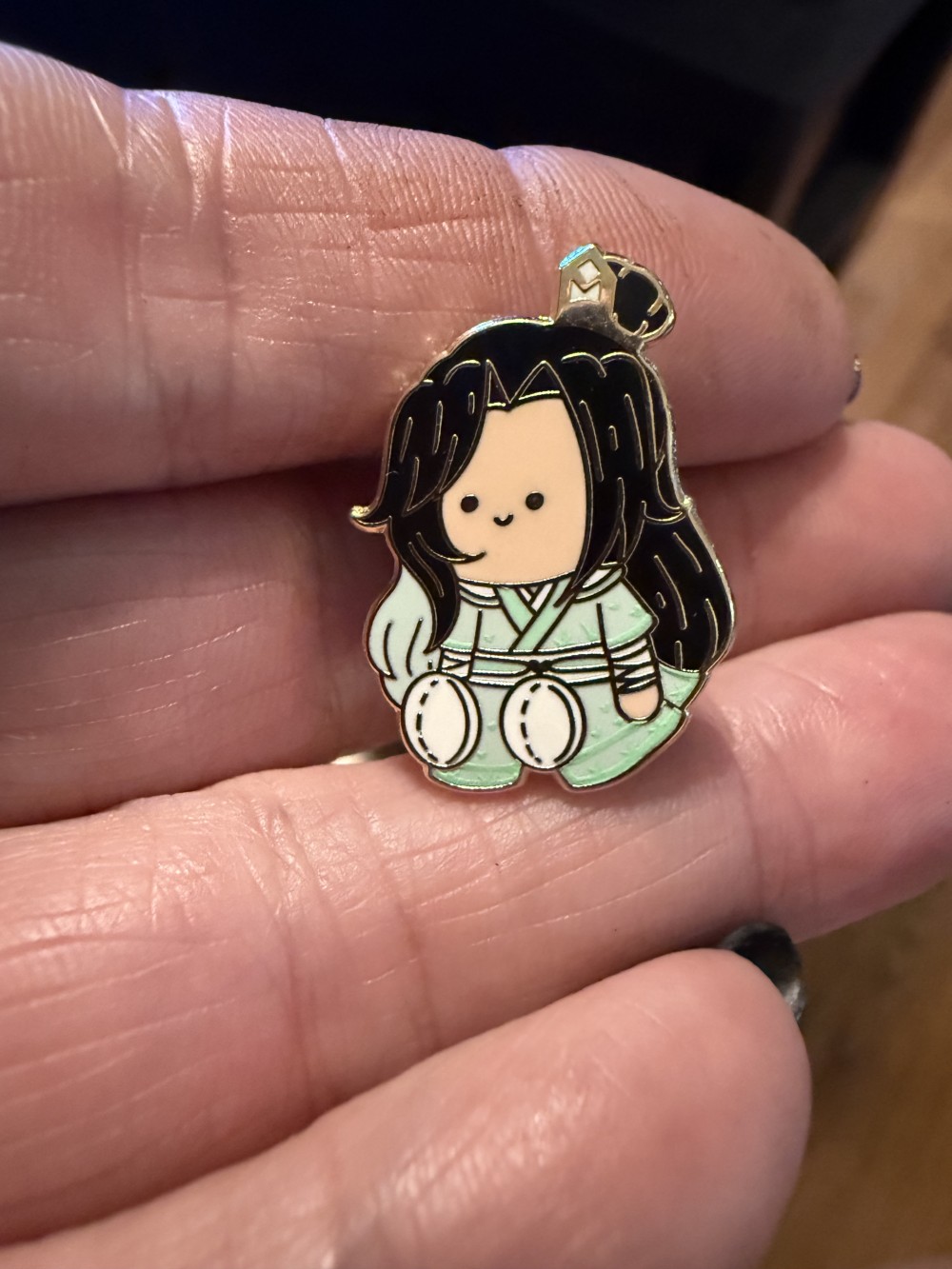 Lan Jingyi MDZS,  The Untamed Hualian, Junior Chibi Enamel Pin Kawaii Pin