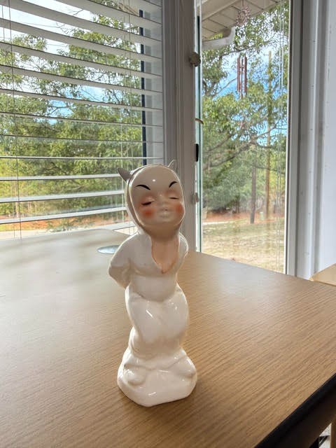 1950s She Devil Halloween Figurine