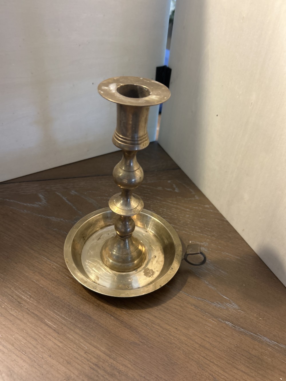 Brass Chamber Candlestick 8