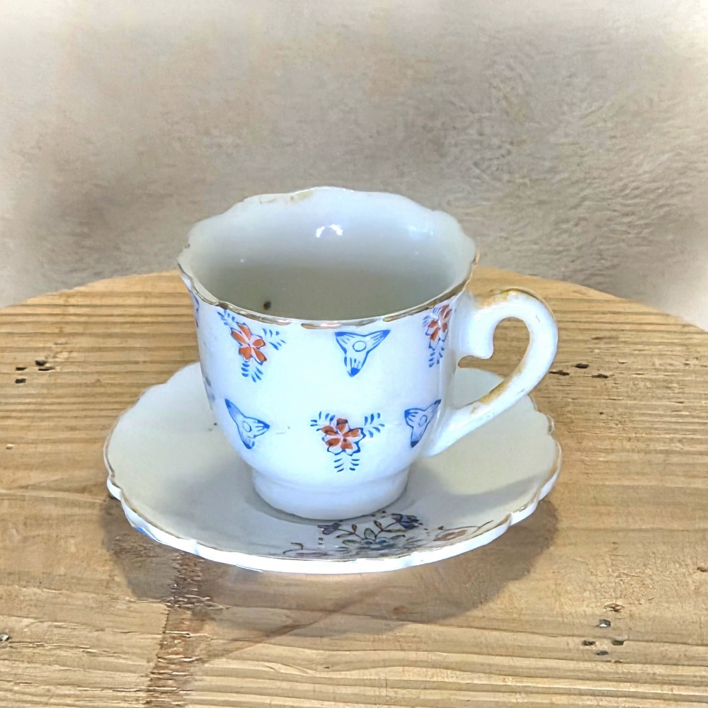 VTG Mini Tea Cup & Saucer Japan