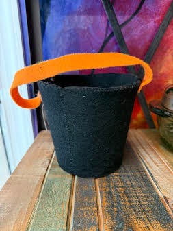 Halloween Felt Candy Pail