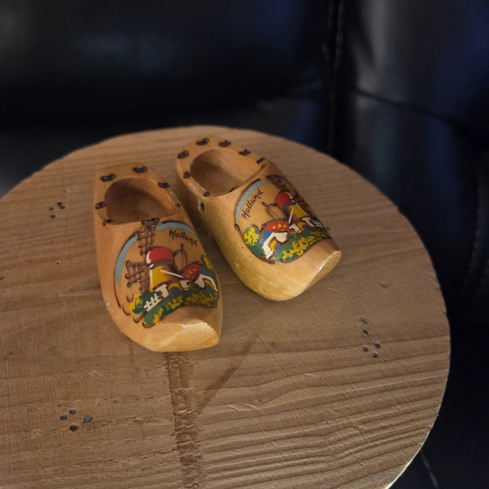 VTG Miniature Pair of Holland Clogs