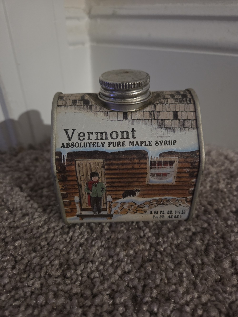 Vintage Vermont Maple Syrup Tin