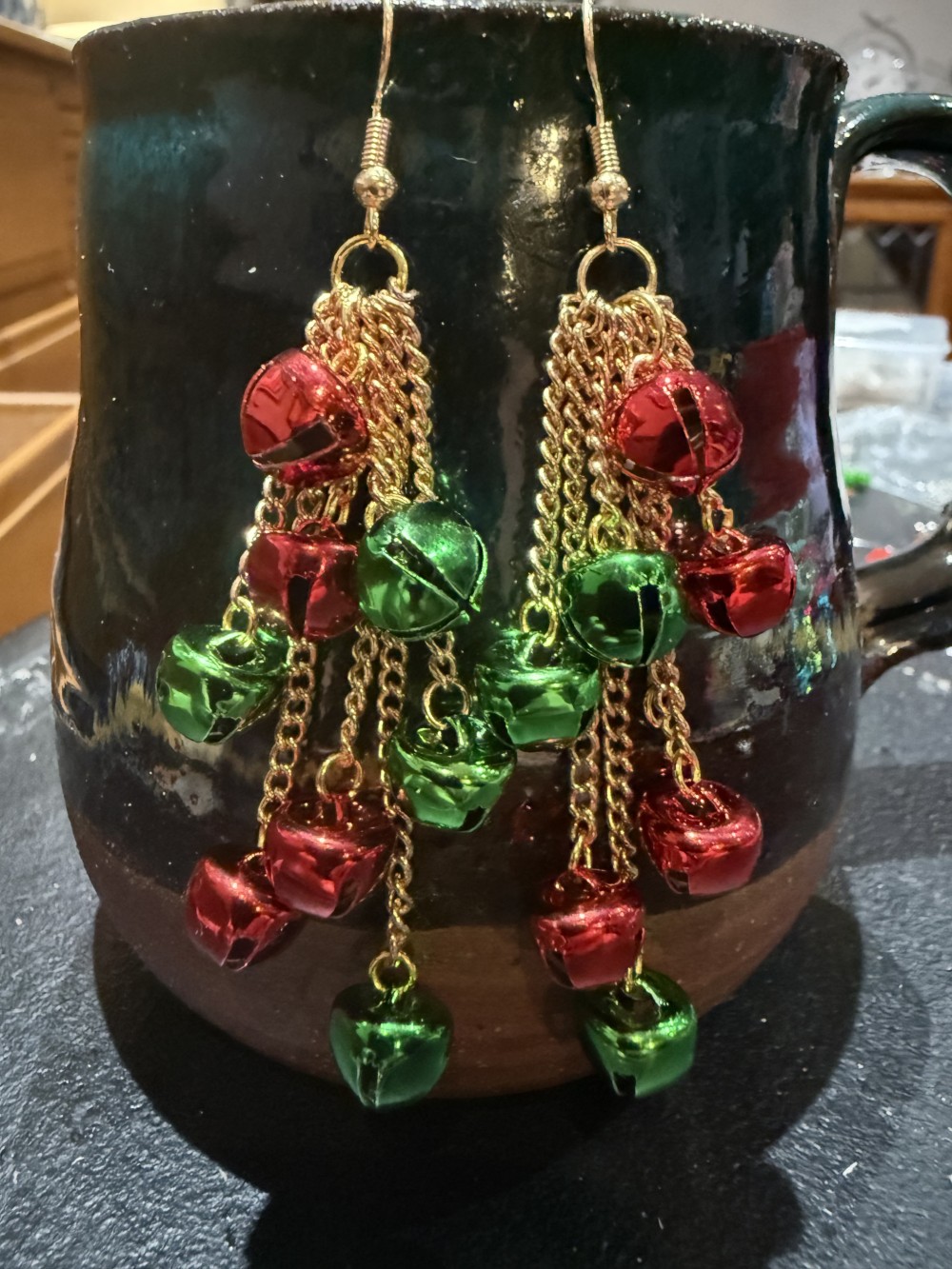 Earrings - Christmas Jingle Bells - Eight