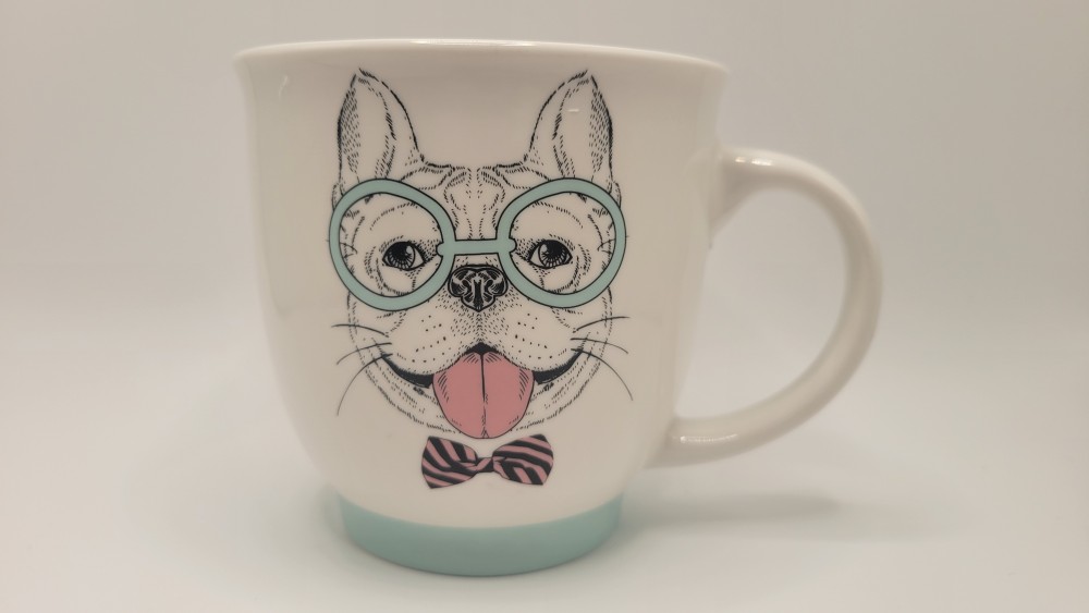 Bulldog Bowtie Mug