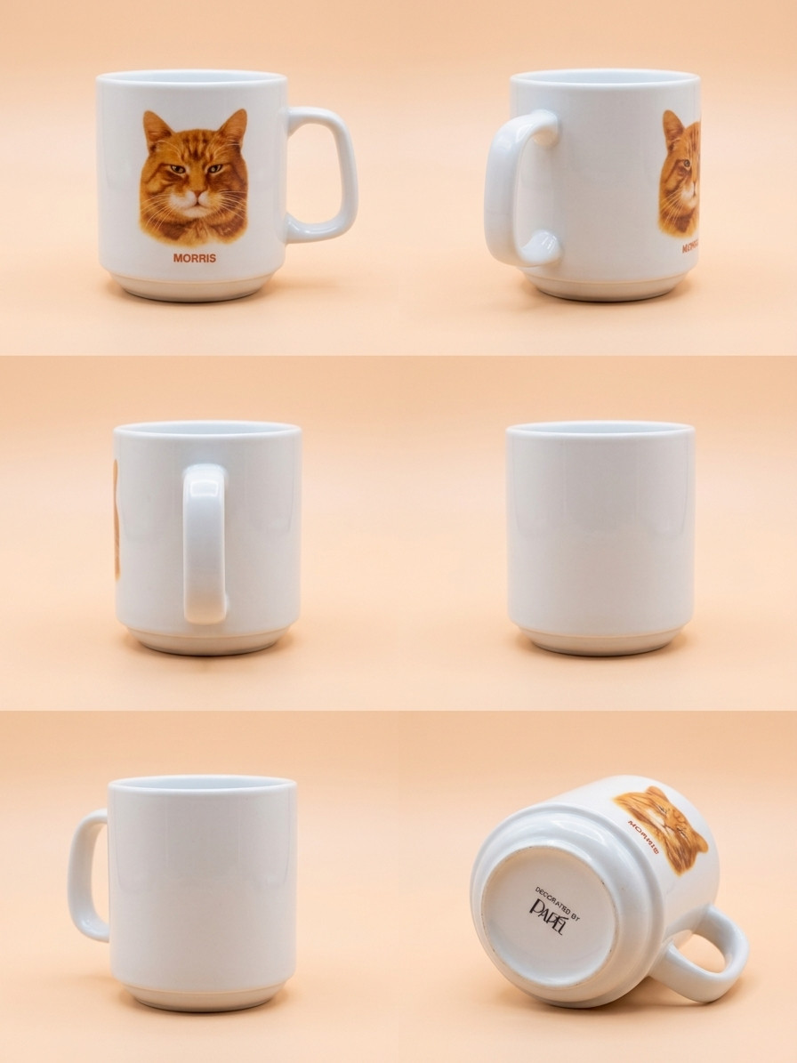 VTG Morris the Cat 9Lives Mug