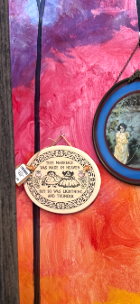 Trinity Pottery Marriage Plaque Wisconsin