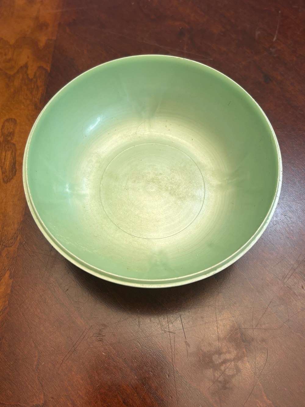 Mid-Century Art-Deco Celluloid Footed Trinket Vanity Box