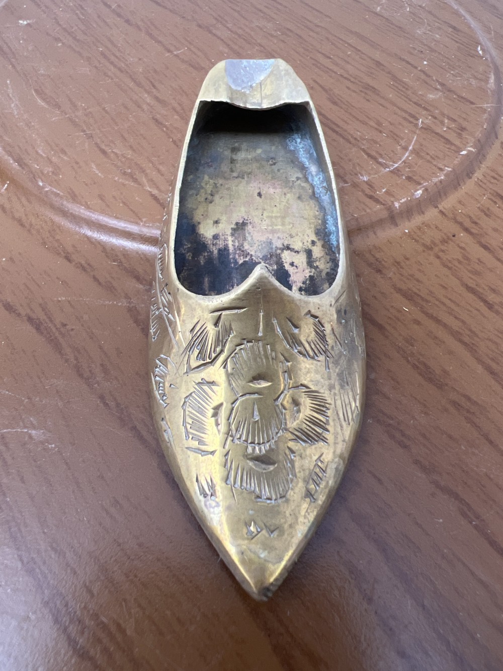 Brass Slipper Ashtray/ Trinket Dish