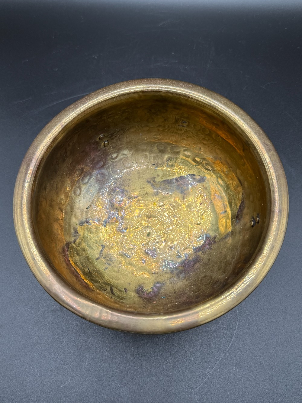 Brass Planter Cauldron Style