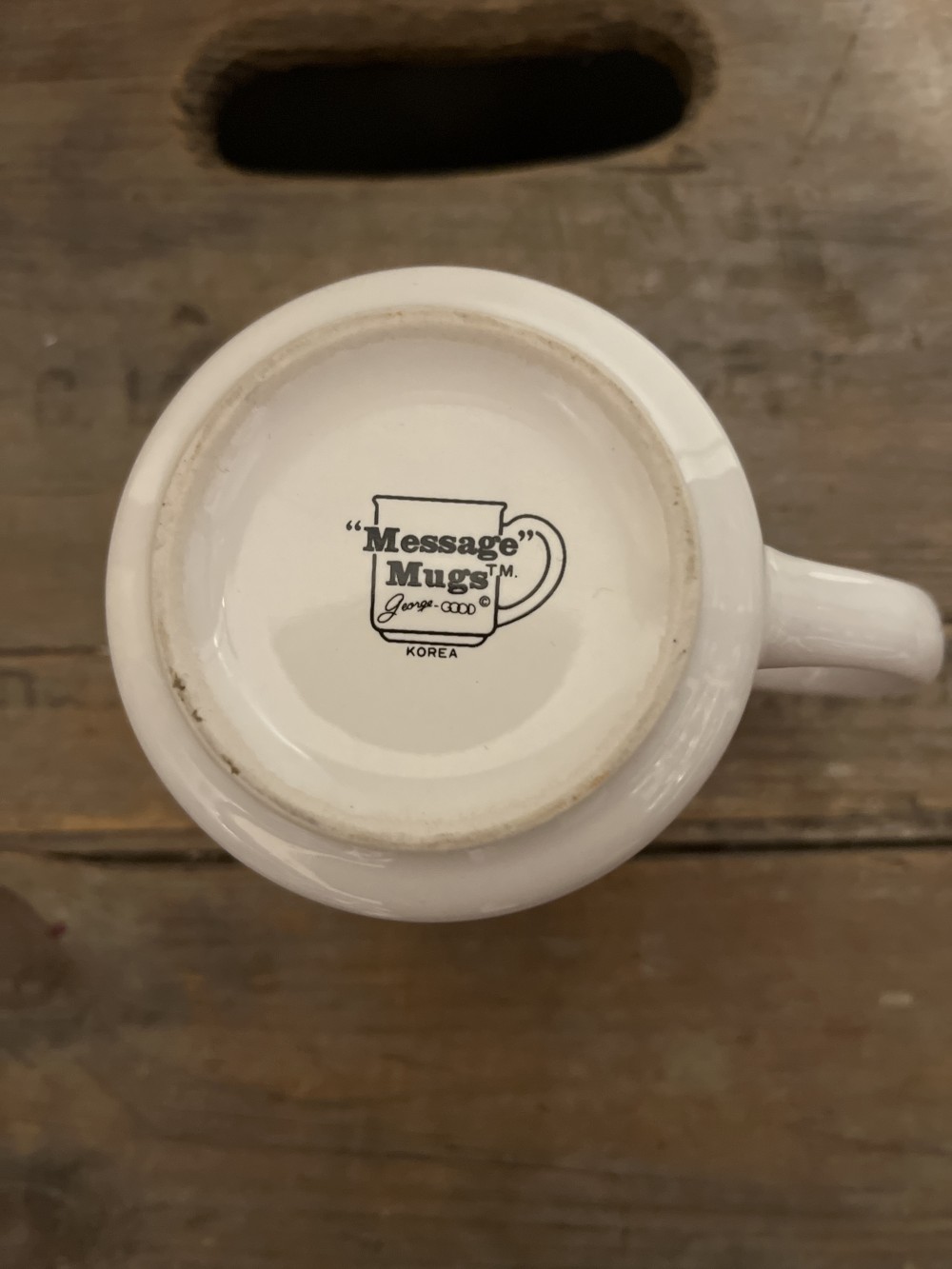 Vtg Sisters are Forever Message Mug