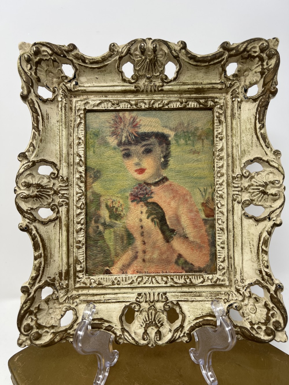 MCM Framed Victorian Lady Print