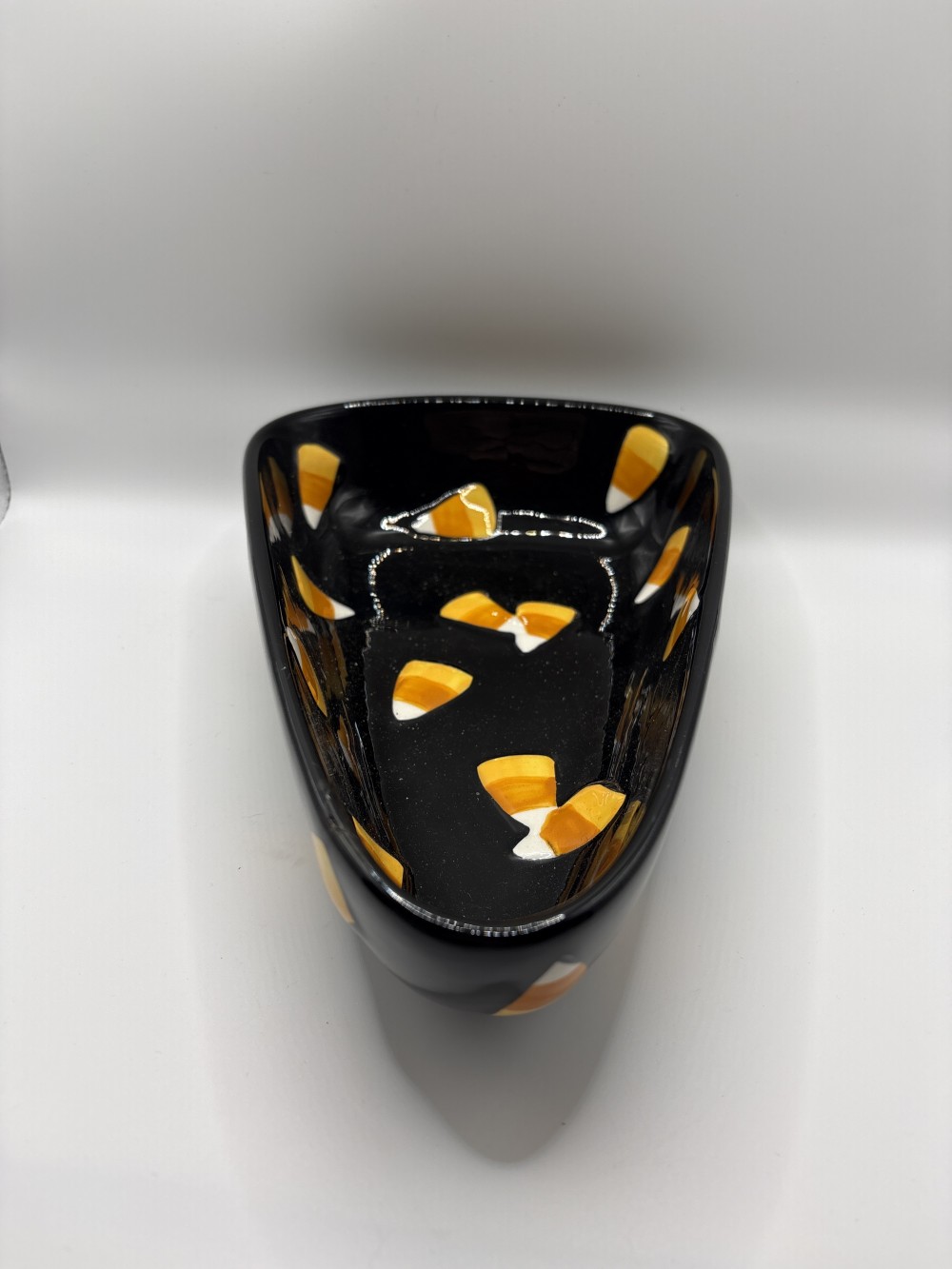 Candy Corn Ceramic Serving Dish ~10
