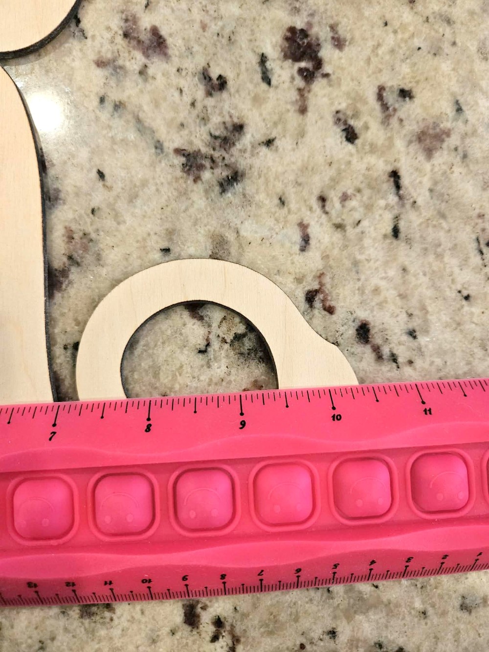 11.5 in Laser Cut Unfinished Wood Letter R