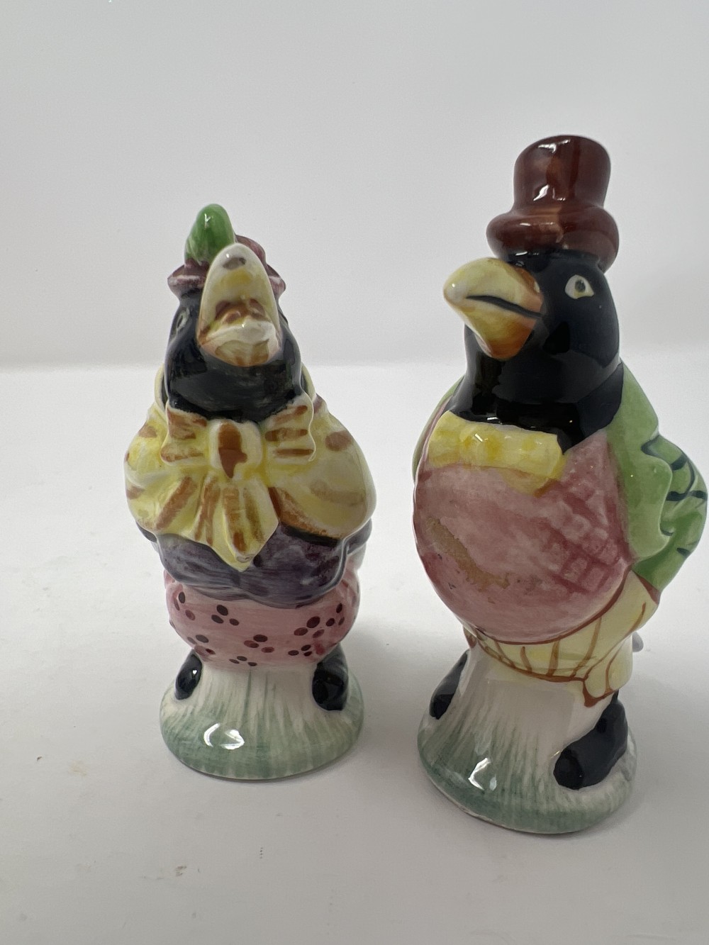 Vintage Crow Couple S&P