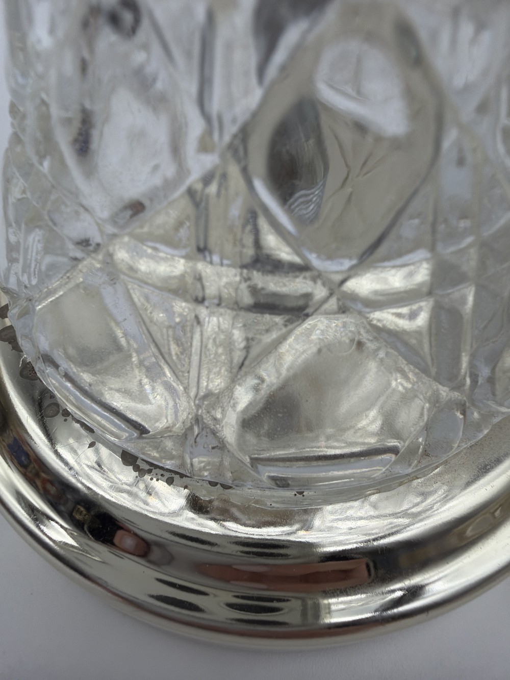 Lead Crystal Boudoir Table Lamp
