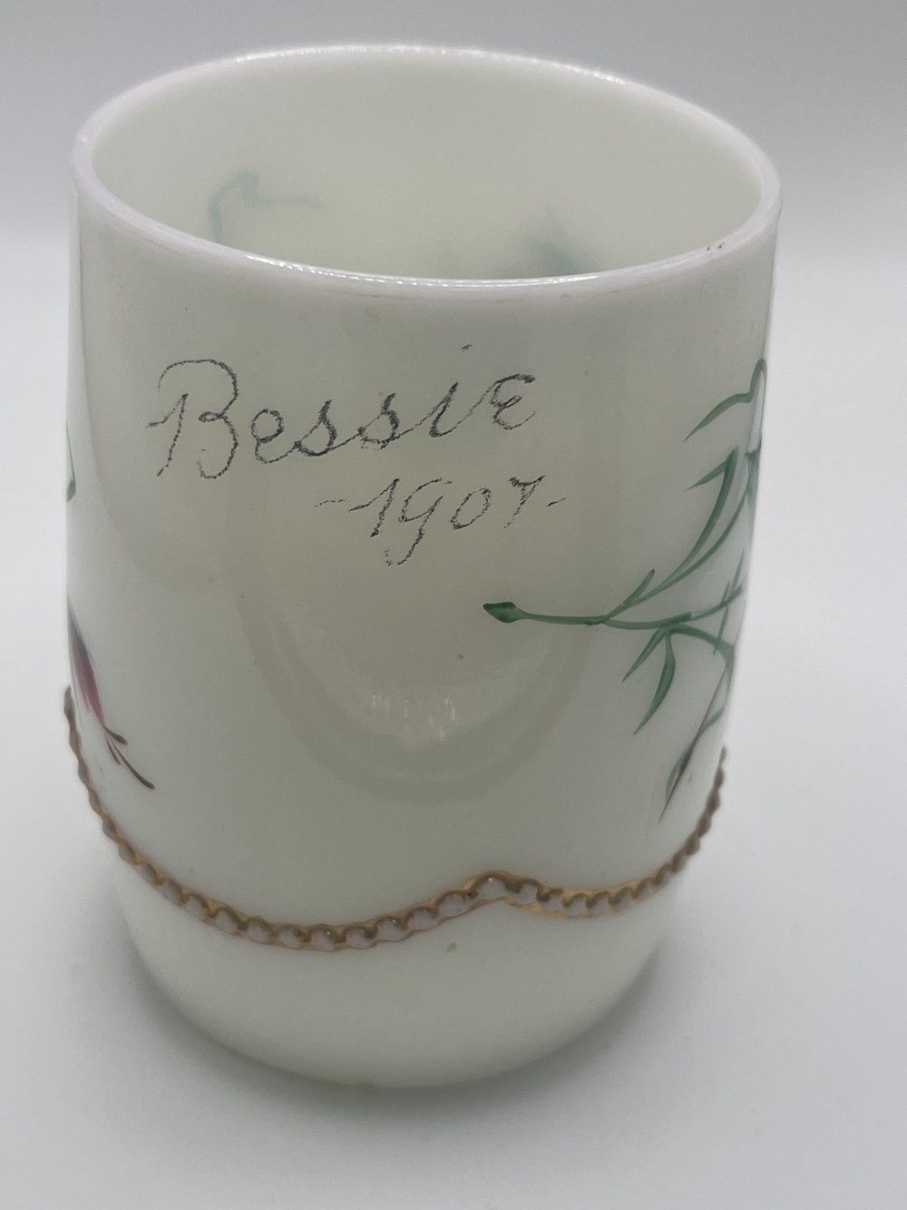 Antique Heisey 1907 glass tumbler