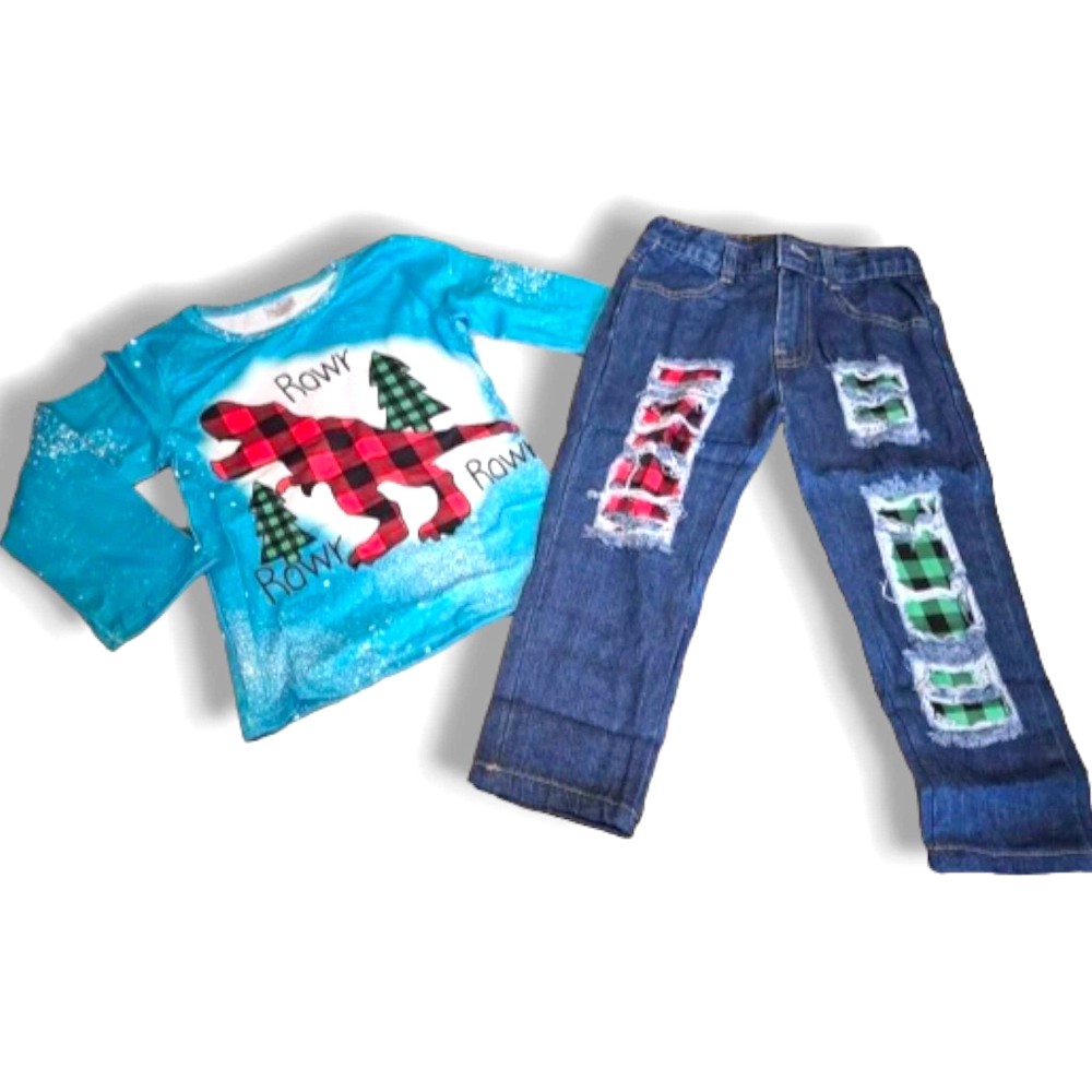 Dinosaur Jean Pant Set