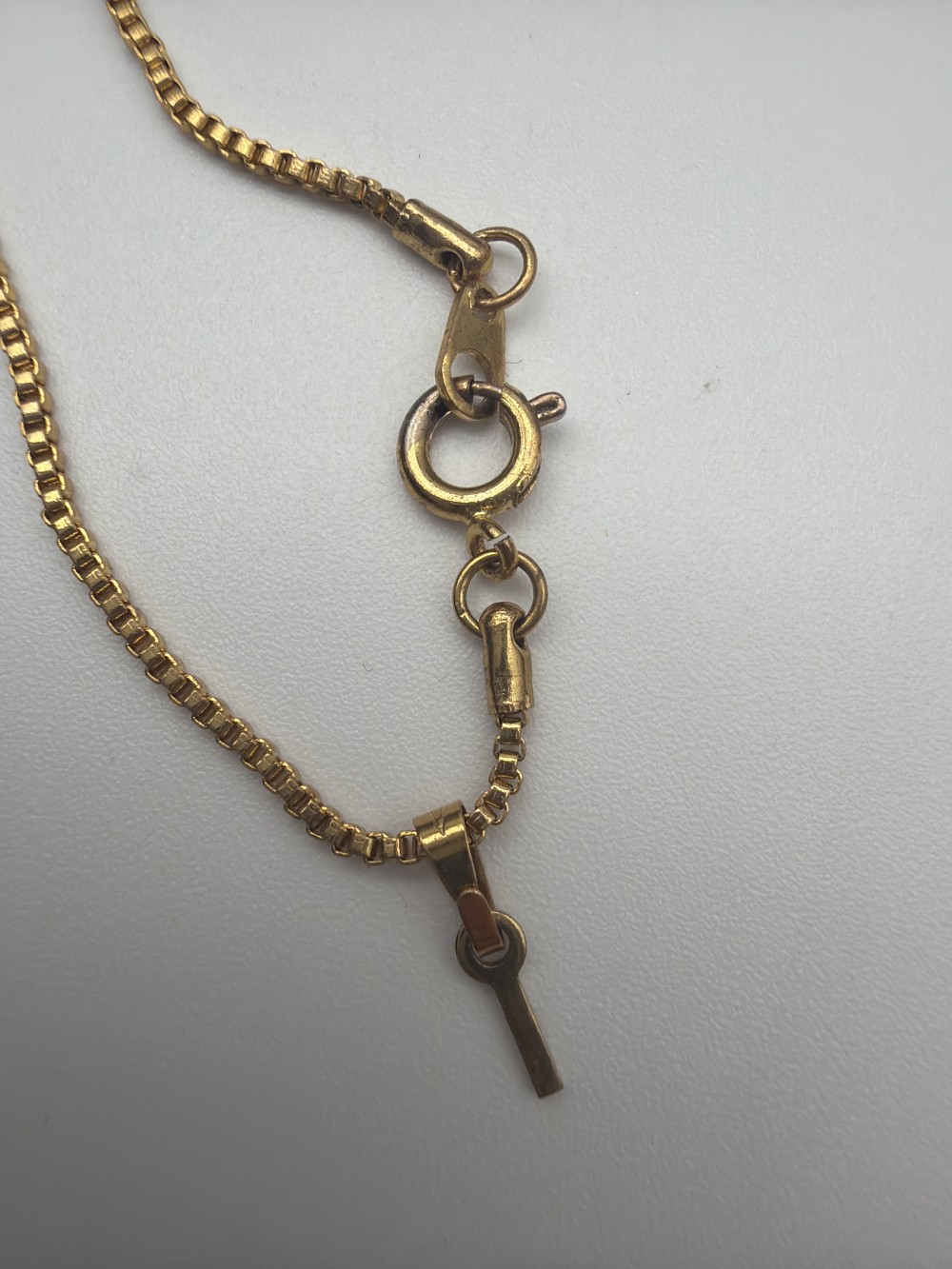 Vtg Sarah Coventry Ruby Red Glass Pendant Necklace