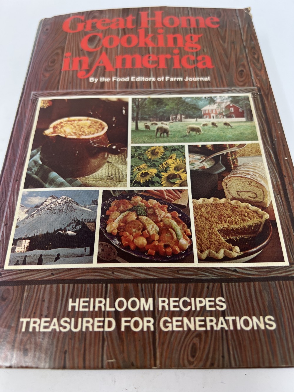 Vtg Home Cooking America Cookbook Recipe Country Farm Journal Homemade,  1976