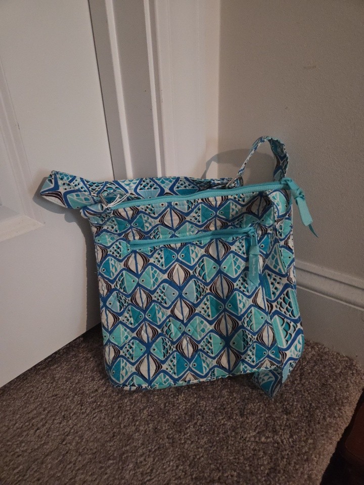 Vera Bradley Hipster Go Fish Bag