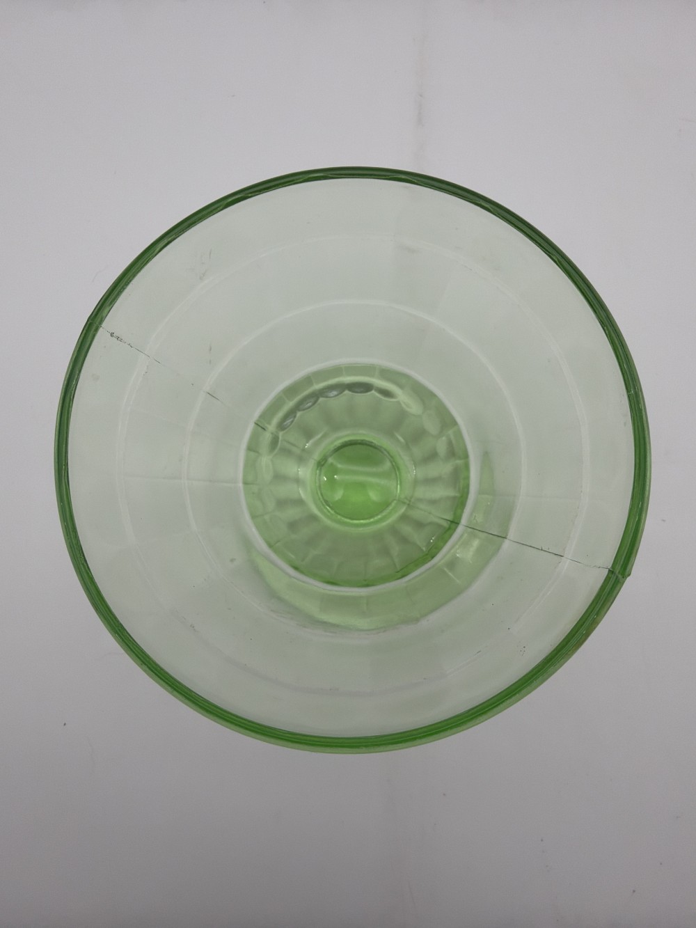 Vtg Anchor Hocking Uranium Sherbet