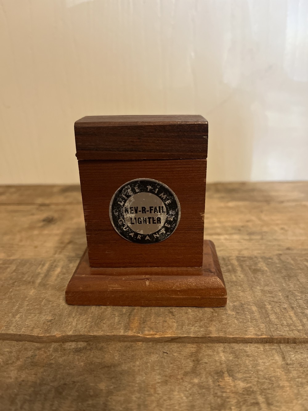 Vtg “Nev-R-Fail Lighter” novelty