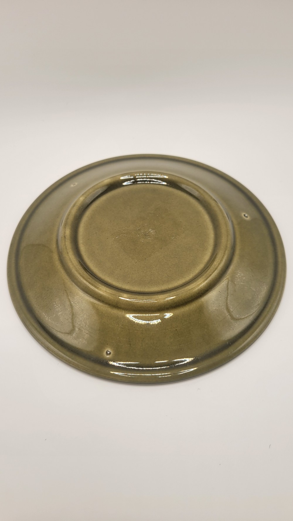 MCM Avocado Green Dessert Plates