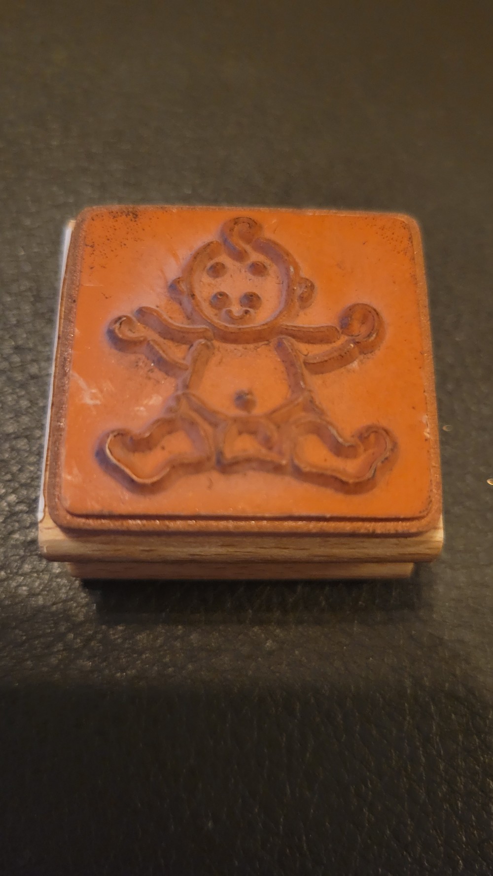 Baby Wood Mounted Rubber Stamp