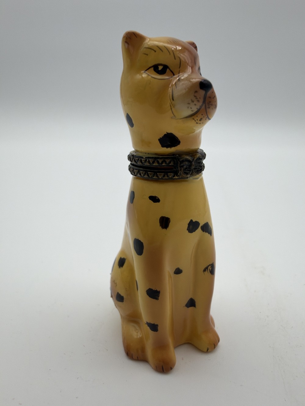 Miniature Leopard Trinket Box