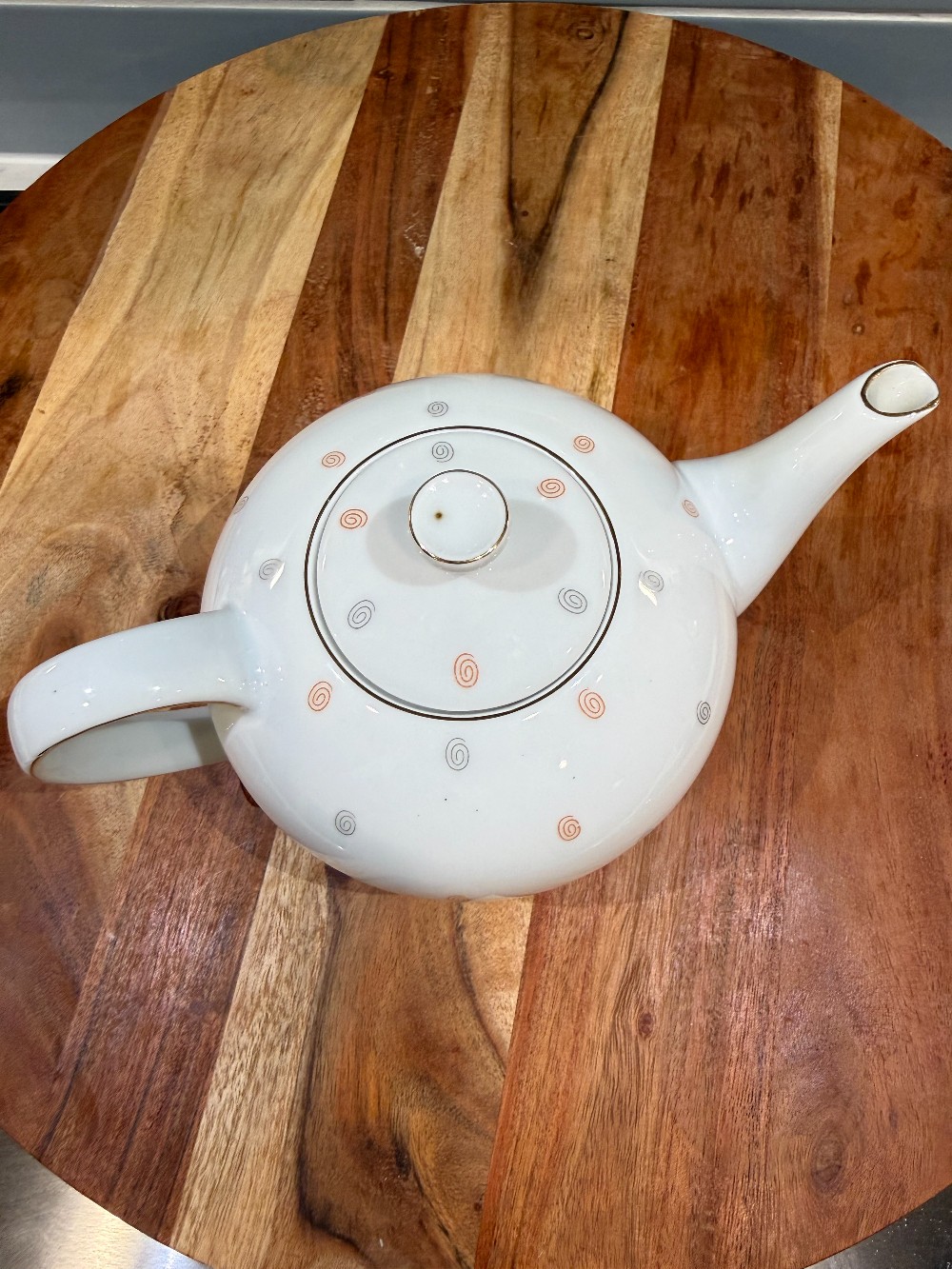 MCM West German Porcelain Teapot