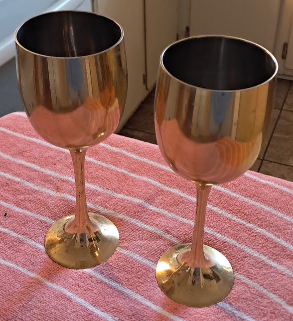Brass Goblets (2)