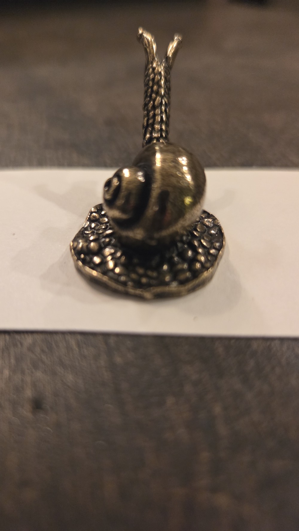DO-1812 miniature brass snail